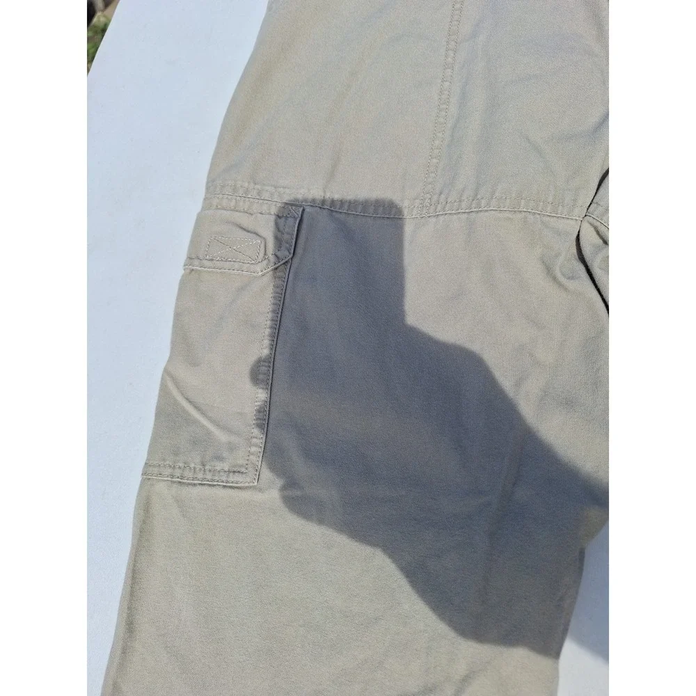 5.11 Tactical Series Pant Men 34x36 Khaki Cargo TacLite Pro‎ RipStop Double Knee